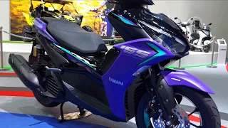 First Look: All-New Upgraded Features & Color option 2023 Yamaha Aerox 155 Model