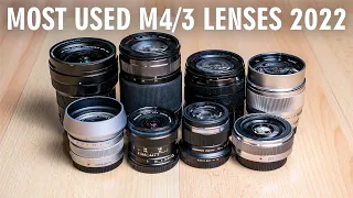 Most Used Micro Four Thirds Lenses 2022