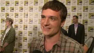 Josh Hutcherson's The Hunger Games Catching Fire Quick Interview from Comic-Con