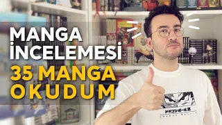 Manga İncelemesi - 35 MANGA OKUDUM - ÖNERİLER