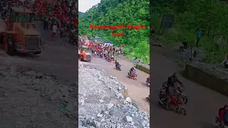 Mugling Narayangadh road section.most dangerous road in Nepal