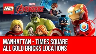 LEGO Marvel's Avengers - Manhattan - All Gold Bricks Collectibles - Times Square