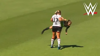 When Women's Soccer Becomes WWE