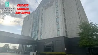 (MY 2ND TOUR) Full Hotel Tour: Embassy Suites Chicago Lombard Oak Brook, Lombard IL