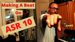 MAKING A BEAT  USING ASR 10 , REMAKING A BEAT ON A ENSONIQ