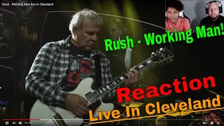 Rush - Working Man Live In Cleveland Reaction!