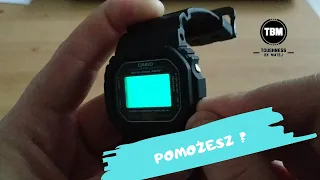 Zanikające cyfry Casio G Shock DW 5600, ciekawostki by Matej, prośba o podpowiedź