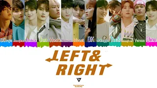 💪🏻⬅️ SEVENTEEN (세븐틴) - Left & Right [Color Coded Lyrics Han|Rom|Esp] ➡️💪🏻