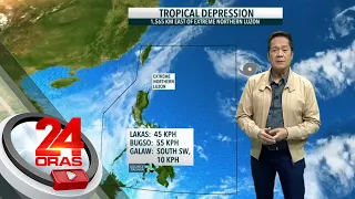 PAGASA: Tropical storm, posibleng pumasok sa PAR at tatawaging Bagyong Inday | 24 Oras News Alert