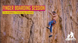 Finger Board Repeater Training Session to keep you ticking over during prime climbing time!