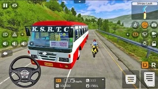 Eicher KSRTC Bus Driving - Bus Simulator Indonesia Android Gameplay DroidGame