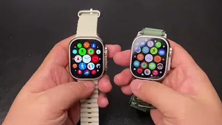 REAL vs FAKE: Apple Watch Ultra VS H11 Ultra Plus ! Both Look Similar!!