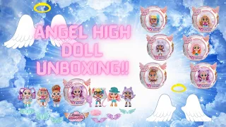 Angel High Doll Unboxing!! 10 SURPRISES inside!! 😮 👼✨️