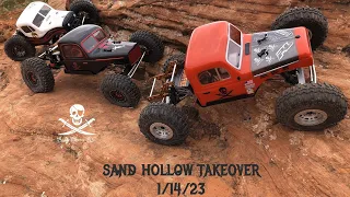 SAND HOLLOW TAKEOVER & CUSTOM CRAWLERS