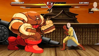 JUGGERNAUT vs SAITAMA - High Level Awesome Fight!