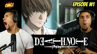 TWINS FIRST TIME EVER WATCHING ANIME!! | Death Note - Ep.1 Reaction!