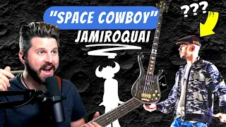 Bass Teacher REACTS | Jamiroquai "SPACE COWBOY" Is An Encyclopedia of RIDICULOUS BASS LICKS!