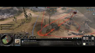 3 V 3 | Just a Normal Day in COH2 | Across The Rhine | COH 2 | Full Match | OKW Gameplay