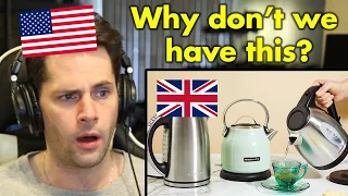 American Reacts to Electric Kettles