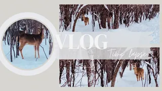 Road Trip Time Lapse Across The Loneliest Road in Canada🇨🇦☃️❄️A Complete Road Trip🚘