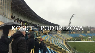 Ultras Kosice atmosféra (vs. Podbrezova 02.11.2019)