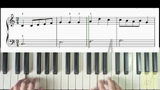 Grade 1 Piano: Menuet in C no. 10 from 24 Short and Easy Pieces, op 1 by Alexander Reinagle