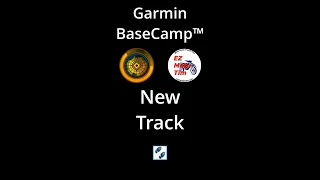 Garmin BaseCamp™ New Track Mode