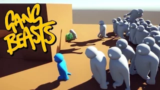 Gang Beasts - WE ARE SOO DEAD!!! [Roof Waves]