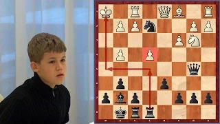 Magnus Carlsen Sacrifices His Queen To Announce Anastasia's Mate