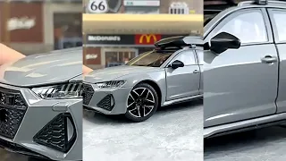 Audi RS6 Avant C8 Коллекционная модель 1:24 Серый