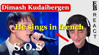 Dimash Kudaibergen S.O.S REACTION French TV show - Vocal Coach !