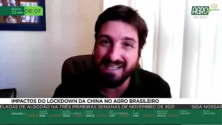 Impactos do lockdown da China no Agro brasileiro