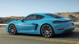 Porsche 718 Cayman S Interior, Exterior and Drive