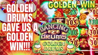 NEW Dancing Drums  GOLDEN DRUMS for Huge Win! 🥁