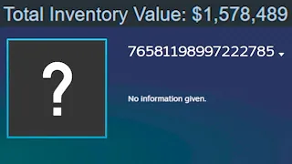 Exposing a sketchy $5 Million CS:GO Inventory