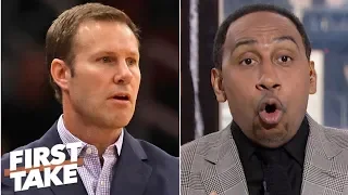 Stephen A.: Fred Hoiberg's coaching was an 'atrocity' vs. Klay Thompson, Warriors | First Take