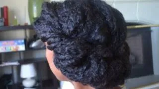 Simple and Charming Updo | Protective Hairstyle "Natural Hair"