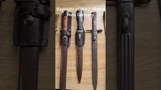 Bayonets of WW2 Part 4 - Nazi Germany, SG84/98 III Bayonet for the Kar98K