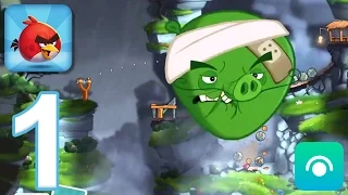 Angry Birds 2 - Gameplay Walkthrough Part 1 - Levels 1-5 [Chef Pig Boss] (iOS, Android)