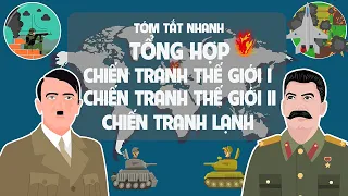 Tổng hợp Chiến Tranh Thế Giới I - Chiến Tranh Thế Giới II - Chiến Tranh Lạnh - EZ Sử