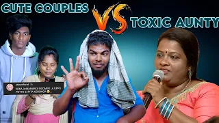 Cute Couples Vs Toxic Aunty Reaction Video 😁 | Raabi | #raabi