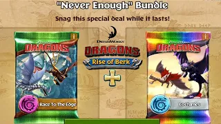 Race to the edge and Costumes bundle packs | Dragons: Rise Of Berk