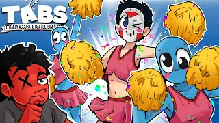 Totally Accurate Battle Simulator | "CHEERLEADERS AND CARTOONZ CAVE"