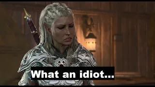 Jaheira Disappointed With Idiot Protagonist [Baldur's Gate 3]