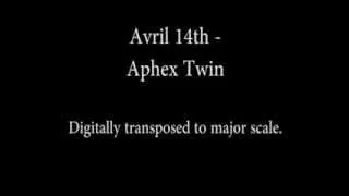 Avril 14th - Aphex Twin (Major scale)