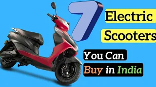 Top 7 Best Electric Scooters You Can Buy in India 2019