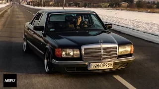 Bagged Mercedes W126 by Magic Garage