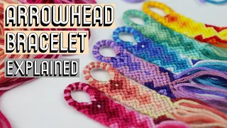 ARROWHEAD BRACELET TUTORIAL [CC] || Beginner Friendly