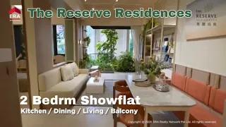 The Reserve Residences | Bukit Timah Integrated Development | 2 Bedrm Showflat | 743sf | From $1.57m