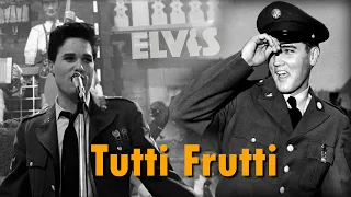 ELVIS PRESLEY - Tutti Frutti / Kurt Russell 1979 (Elvis The Voice) New Edit 4K